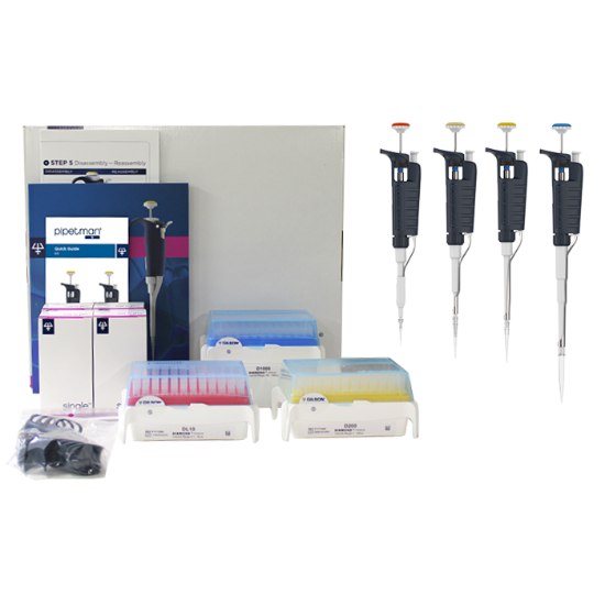 Buy The Gilson Part Number F167360 Pipetman G 4 Pipette Kit From