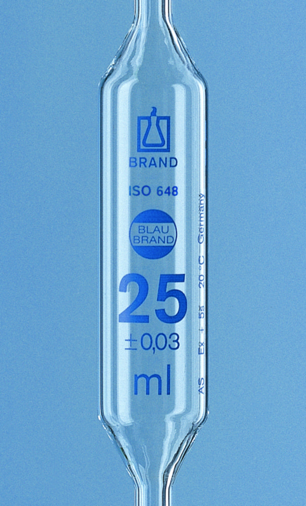 Volumetric Pipette 10 Ml W 1 Mark 959712 BLAUBRAND Cl AS AR Glass