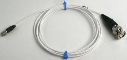 PCB Piezotronics, Coaxial Cable, 002C10, White FEP jacket, 10-ft, 10-32 plug to BNC plug