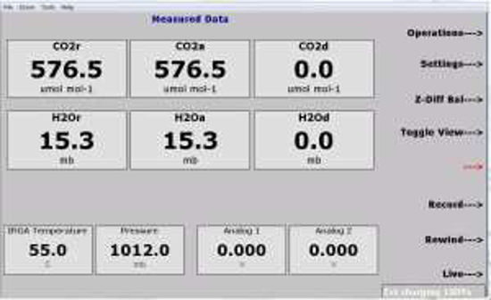 CIRAS-3 DC CO2/H2O Gas Analyzer JMG No. 1143146 MPN CRS316
