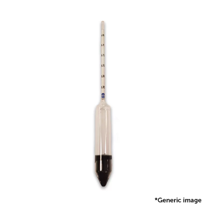 BS 718 Series M50SP Density Hydrometer at 15 °C Density Range 0.600 to 1.100 (Please choose "12430/xx?" part ending with "X", "Y" or "Z" based on required calibration certificate)