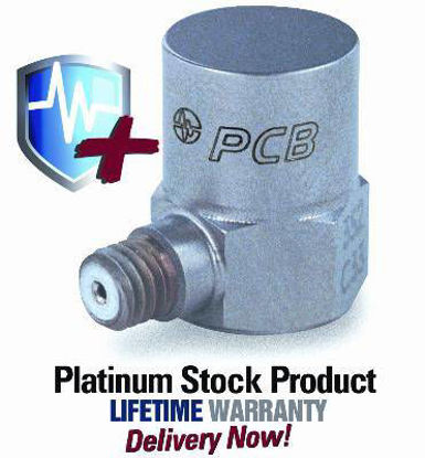 Model:352C03 - Platinum Stock Products; General purpose, ceramic shear ICP® accelerometer, 10 mV/g, 0.5 to 10k Hz, 10-32 side connector
