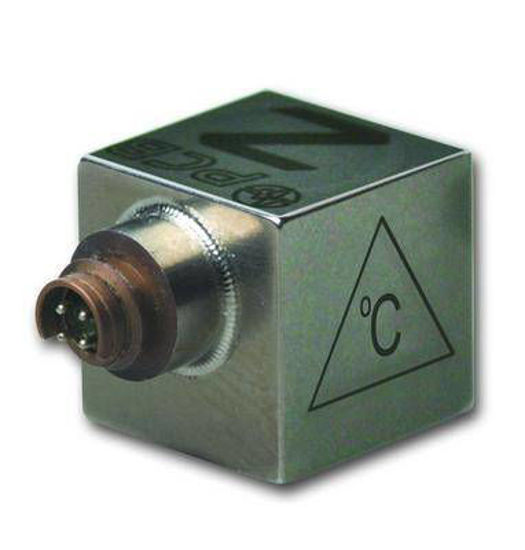 Model339A30 Triaxial ICP accelerometer, 10 mV/g, adhesive mount