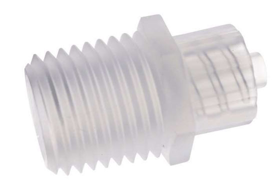 1/16 Cole-Parmer Animal Free Male Luer Adapter PP 25/pk 