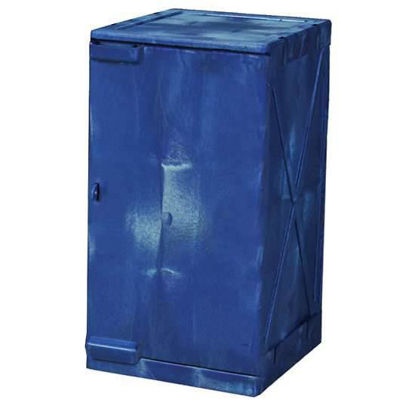 CABINET SAFETY PE 12 GAL BLUE