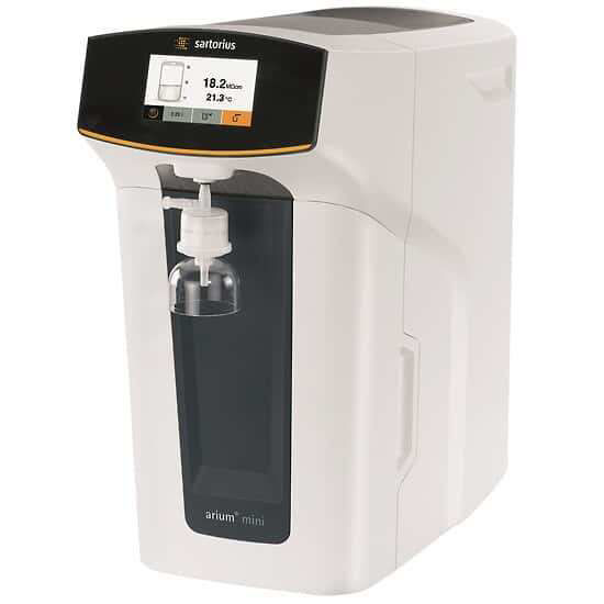 Sartorius Arium Mini Water Purification System with UV lamp Product