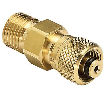 Pressure Instruments QTHA-2TB0 1/4" tube fitting x male QT, no check-valve, brass