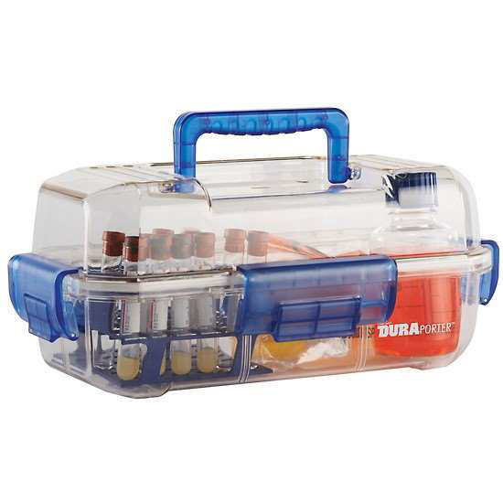 Heathrow Scientific DuraPorter™ Sample Carrier, transparent yellow