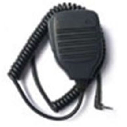External Microphone. Push button used for voice annotation.