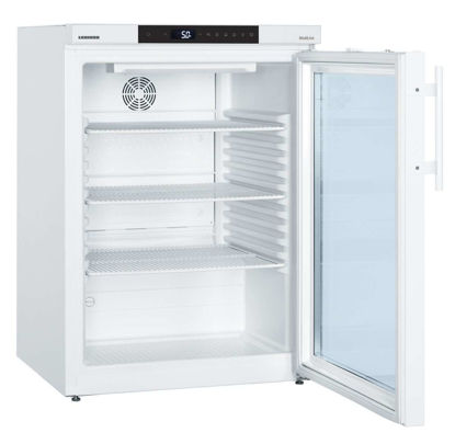 Liebherr, LKUv-1613, Pharmaceutical Refrigerator, 141L, Undercounter, white steel, Glass doors, Digital control
