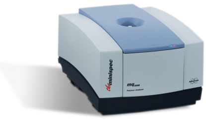 mq-one Polymer Analyzer: the minispec mq-one Polymer Analyzer, 25 TD-NMR System for determination of the Xylene-soluble content in Polypropylene, density in Polyethylene and oil content in wax/paraffin. Also suitable for SFC measurements. t
