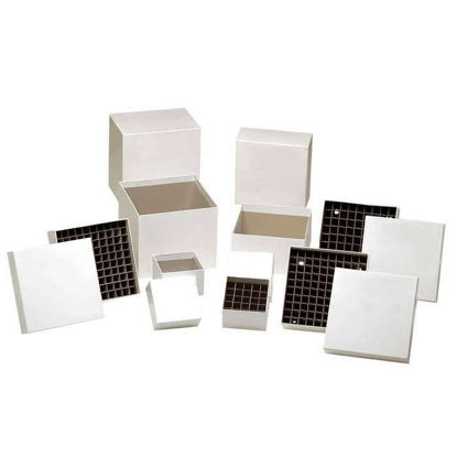Argos Technologies PolarSafe® Cardboard Freezer Box, 5-1/4" x 5-1/4" x 2"; without Divider