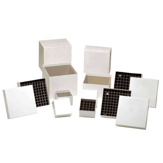 Argos Technologies PolarSafe® Cardboard Freezer Box, 5-1/4" x 5-1/4" x 2"; without Divider JMG No. 1013939 MPN 06755-76
