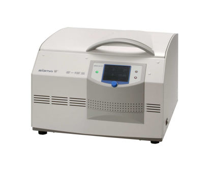 Sigma, Heatable Benchtop Centrifuge, 6-16HS, 13500 rpm, 4 x 1000 ml (Swing-out rotor), 6 x 500 ml (Fixed-angle rotor), 483 x 581 x 711 mm