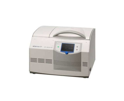 Sigma 3-30KHS, refrigerated high speed benchtop centrifuge, incl. heating device, max. rotor temp. 40°C to 60°C depending on rotor and speed, 220-240 V, 50 Hz
