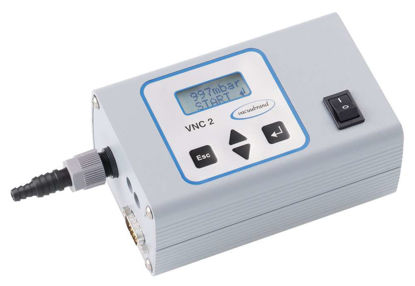 "vacuum controller VNC 2 VARIO E
pump control, vertical
100-230 V / 50-60 Hz"