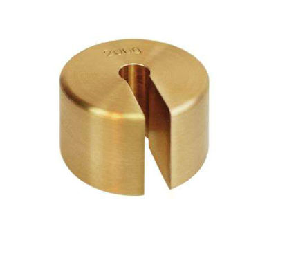 20 g M1 slotted weight brass, finely turned *** Please include mandatory weight case ***