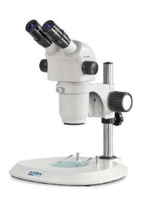 Stereo zoom microscope Trinocular Greenough; 0,6-5,5x; HSWF10x23; 3W LED