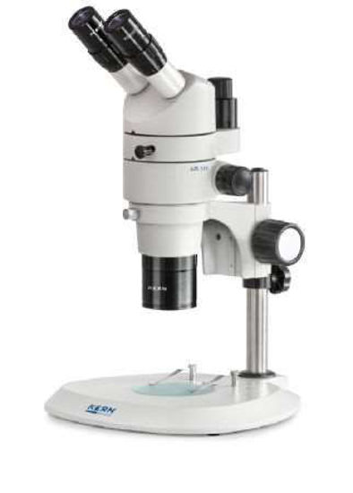 Stereo zoom microscope Trinocular Parallel; 0,8-8,0x; HWF10x22; 3W LED JMG No. 1187378 MPN OZS-574