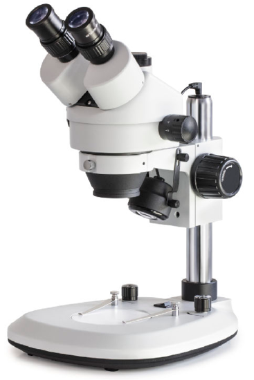 Stereo zoom microscope Binocular Greenough; 0,7-4,5x; HWF10x20; 1W LED JMG No. 1284749 MPN OZL-463