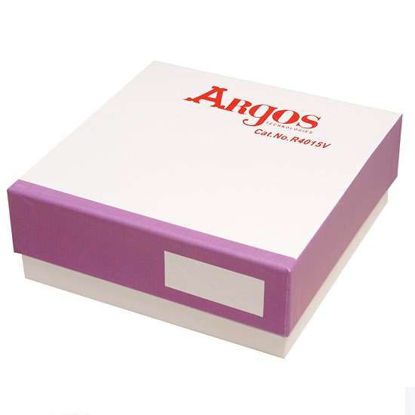 Argos Technologies Argos Cardboard Freezer Box, 5 x 5 x 2"; Violet