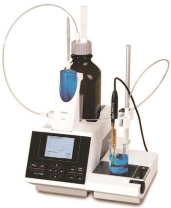 ECH 7000 Acidity titrator, TAN/TBN, 10ml Burette, pH electrode with cable, Titration tip