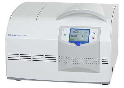 Sigma 4-16KS biosafe, 220-240 V, 50 Hz, cell culture package 20: refrigerated laboratory benchtop centrifuge, incl. rotor no. 11650, 4 buckets no. 13450, 4 caps no. 17170, 4 adapters no. 17659 and 4 adapters no. 17677, 220-240 V, 50 Hz