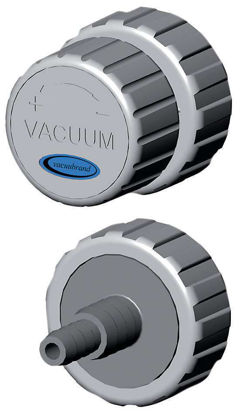 "VACUU·LAN® manual flow control module
for hoods VCL AR, with connecting part
A2, M35, consisting of A2, C9, B6, C2"