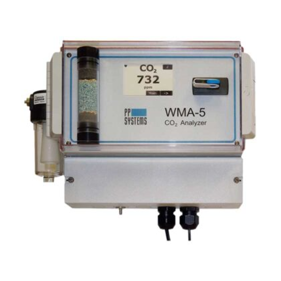 WMA5 CO2 Gas Analyzer (High Range) Product John Morris Group