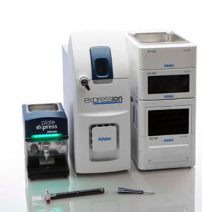 expression-L Compact Mass Spectrometer with m/z 2000 mass range. Single quadrupole analyzer with liquid introduction interface. Includes manual flow injection valve. Also includes Mass Express system control software and Data Express data p