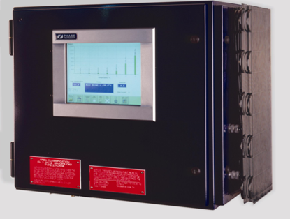 Online Cloud Point Analyzer System with purge enclosure for operation in CL 1, Div. 2, Gp. C & D locations. System includes an intelligent self-cleaning sample conditioning unit.