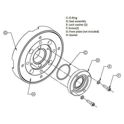 07575-01 -Replacement Seal Kit for Digital Process Drive