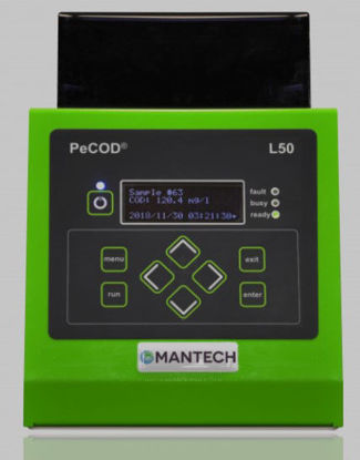 PeCOD L50 Laboratory/Portable 10-Minute COD/BOD and 5-Minute "Optimized" TOC Analyzer.