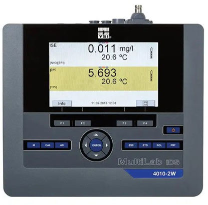 YSI MultiLab IDS Two Channel Benchtop Instrument with barometer, memory, and data transfer vial USB.