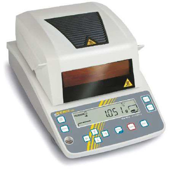 Kern, Moisture Analyser, 60 g Max, 1 mg, DBS603, 95 mm Diameter