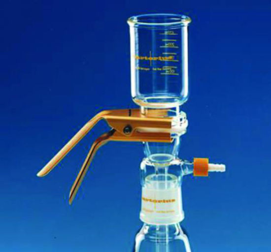 Allglass vacuum filtration unit,cap. 1 ltr. with funnel 250 ml,for 47/