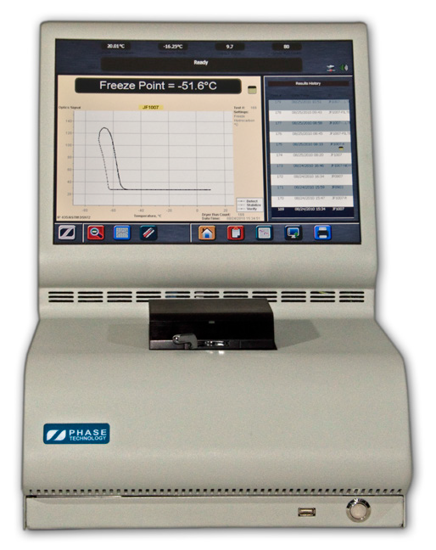 Freeze point analyzer with manual injection JMG No. 1385303 MPN FPA-70Xi