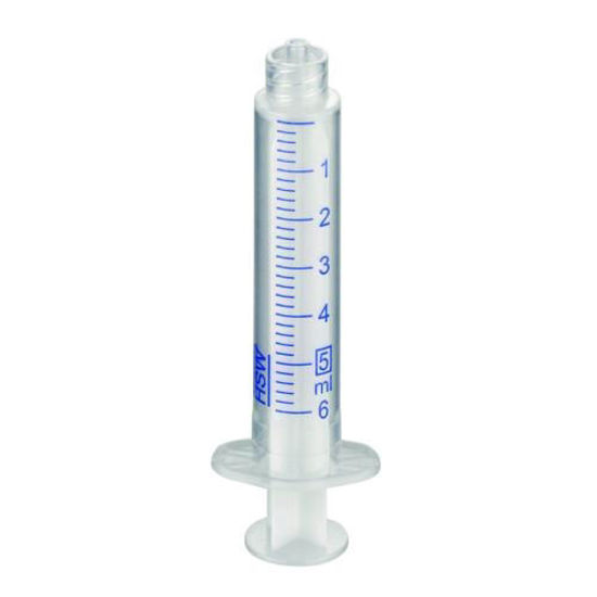 Cole-Parmer Disposable Syringe, Luer Lock, 5 mL; 100/Pk