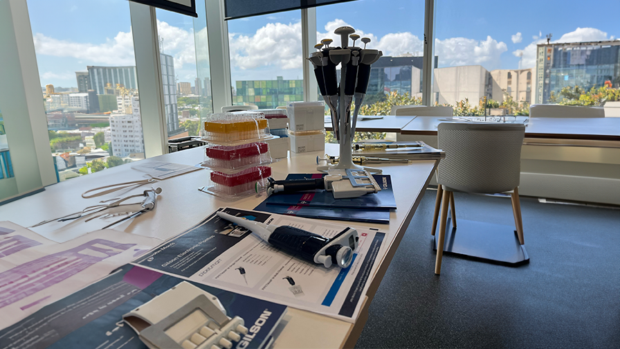 Gilson Pipette workshop at University of Sydney