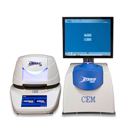 CEM HYBRID TRAC System, Fast Moisture & Fat Analysis, SMART Trac II NMR ...