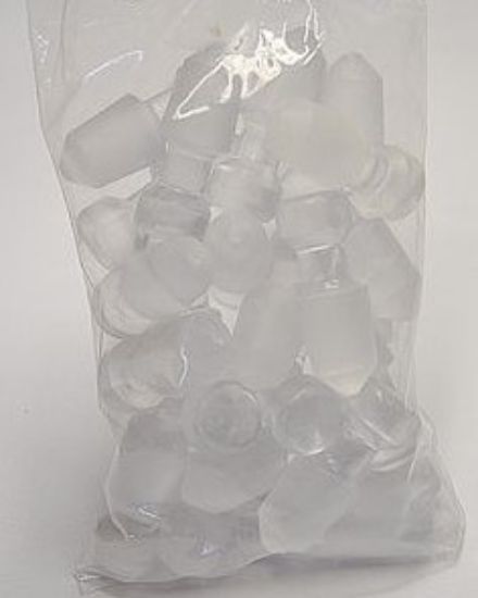 Unbreakable Acrylic BOD bottle stopper, 25 per package_1856025