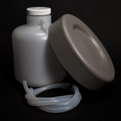 ISCO, Bottle Configuration For Model 3710  Sampler (1 Polyethylene 2.5 Gallon / 9.5 Liter), round bottle with cap, locating insert and two pump tubes_1281478