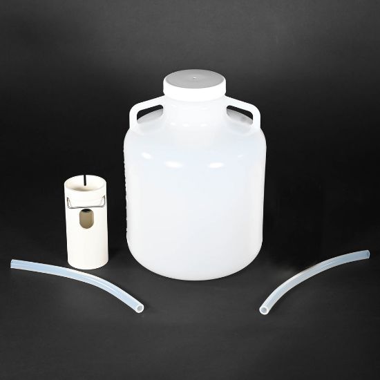 ISCO, Bottle Configuration For 6700 Series Compact Portable Sampler (1 Polyethylene 2.5 Gallon), with cap, tube guide and two discharge tubes_1280103
