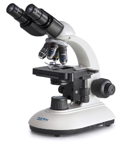 OBE102 - Compound microscope Binocular Achromat 4/10/40; WF10x18; 3W LED_1317171
