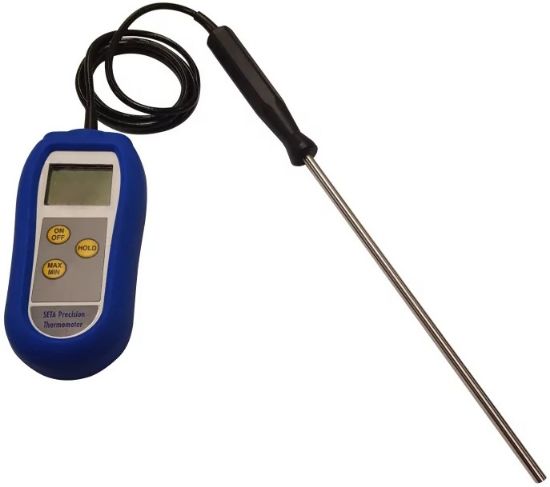 Digital Thermometer, Range -199°C to 199°C, Sensor PT100 1/10th DIN_1377784