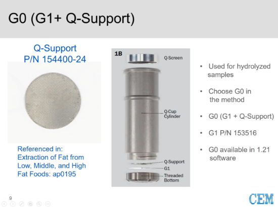 CEM, Q-Support 24 pack, reusable stainless steel mesh disc_1547296