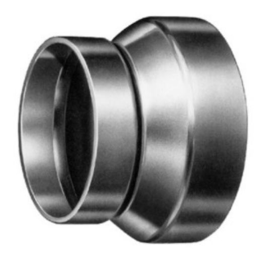 Thermoplastic Duct Reducer, 10" x 12"_1687178