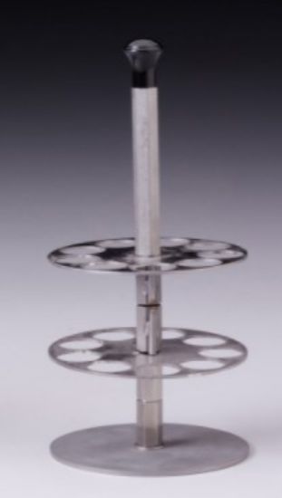 Tube Holder, for 9 each 17 mm x 20 mm tubes, fits inside 900 ml or larger flask_1687731