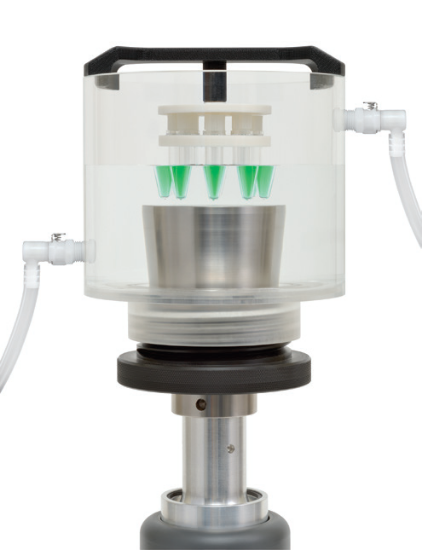 5.5" Cup horn with bridge and #830-00247 8 tube holder, stem and cover (White)_1695274