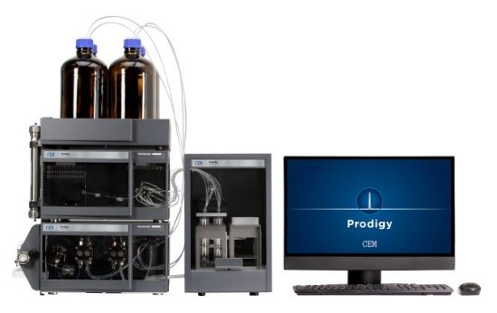 Prodigy HPLC System with Column Oven; Included: 2.5 L eluent supply bottles and caps (4 each), 50 mL collection tubes (25 pack), waste container with integrated vent filter, performance qualification standard sample, tubing/fittings/connect_1707082